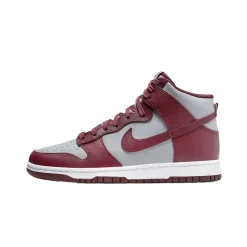 Dark Beetroot Retro High Sneakers