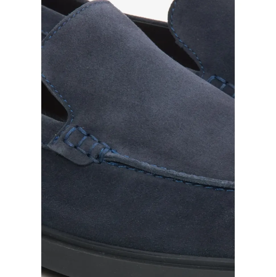 Dark Blue Loafers