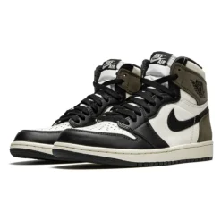 Dark Mocha High Top Sneaker