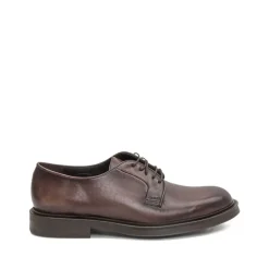 Deer Leather Lace-Up Dress Shoes