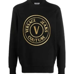 3D Embro Sweater Black/Gold Men