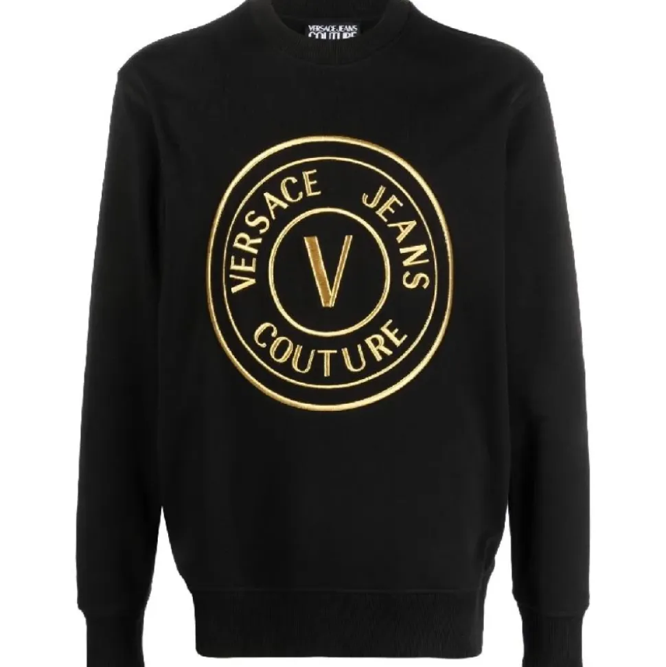 3D Embro Sweater Black/Gold Men