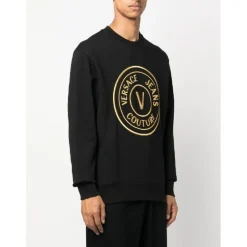 3D Embro Sweater Black/Gold Men