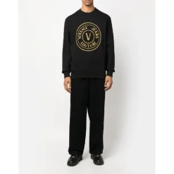 3D Embro Sweater Black/Gold Men