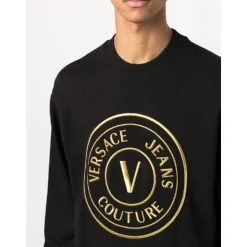 3D Embro Sweater Black/Gold Men