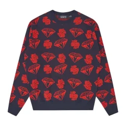 Diamonds & Dollars Knitted Jumper