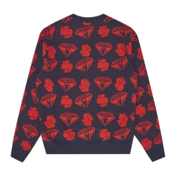 Diamonds & Dollars Knitted Jumper
