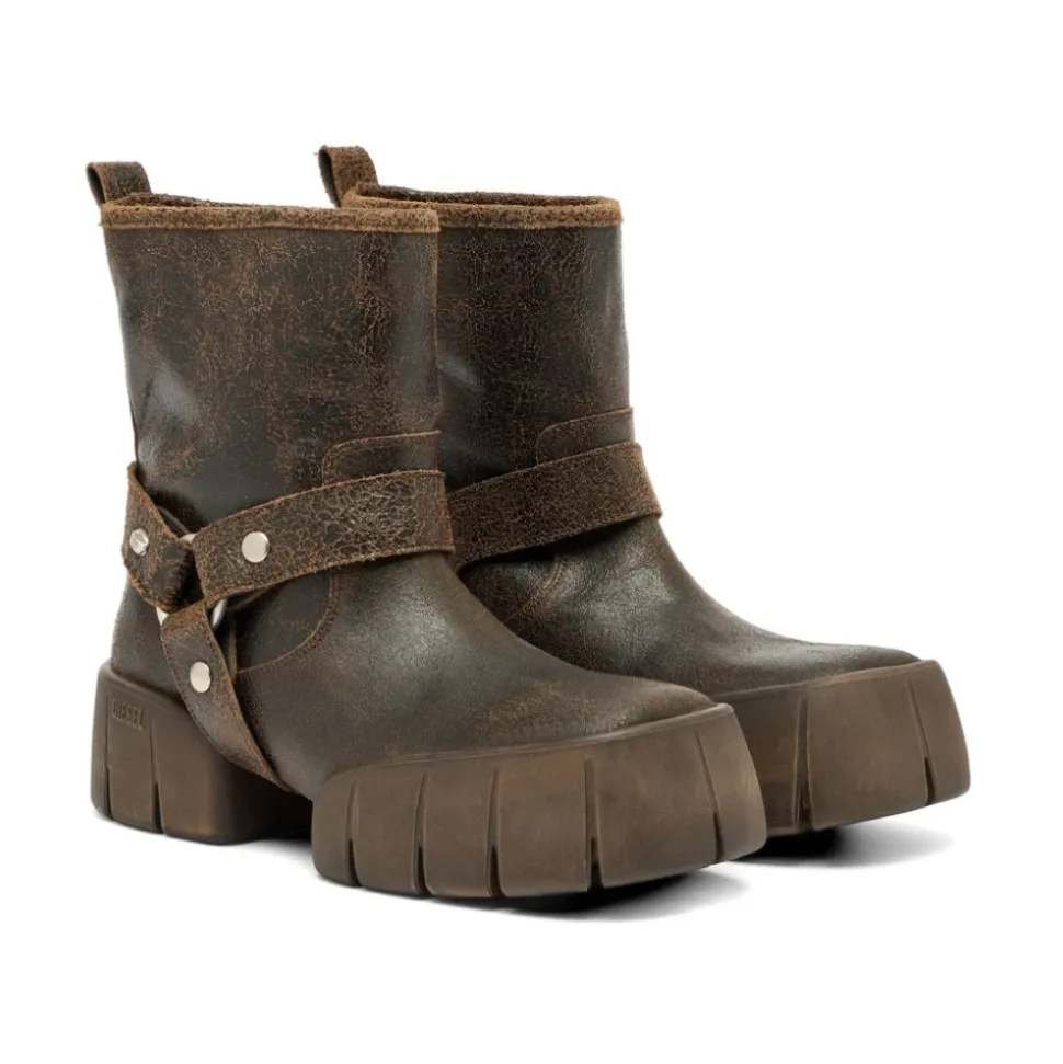 Diesel Boots Brown