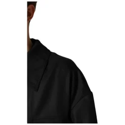 Dolce & Gabbana Black Pockets Collared Trench Coat Jacket