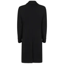 Double-breasted Coat in Mixed Wool