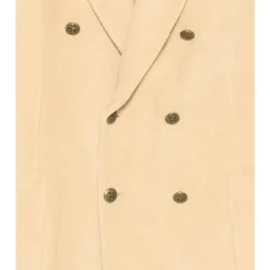 Double-breasted Corduroy Blazer