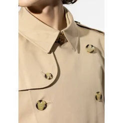 Double-breasted Kensington Trench Coat with Belt