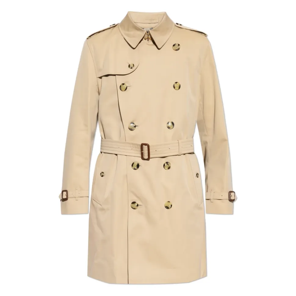 Double-breasted Kensington Trench Coat with Belt