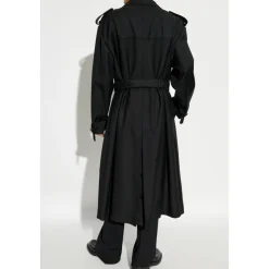 Double-breasted trench coat