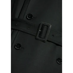 Double-breasted trench coat