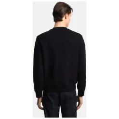 Double-jersey Sweatshirt with Logo Print