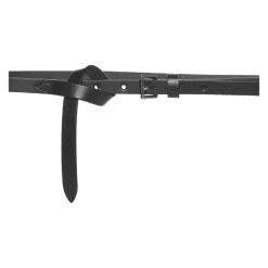 Double-Strap Leather Belt