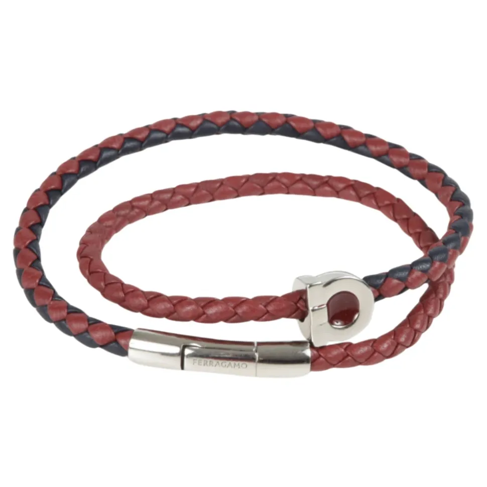 Double-wrap Gancini Bracelet