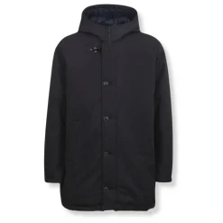 Down-Padded Gabardine Caban