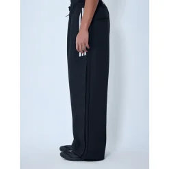 Drawstring Wide-Leg Pants