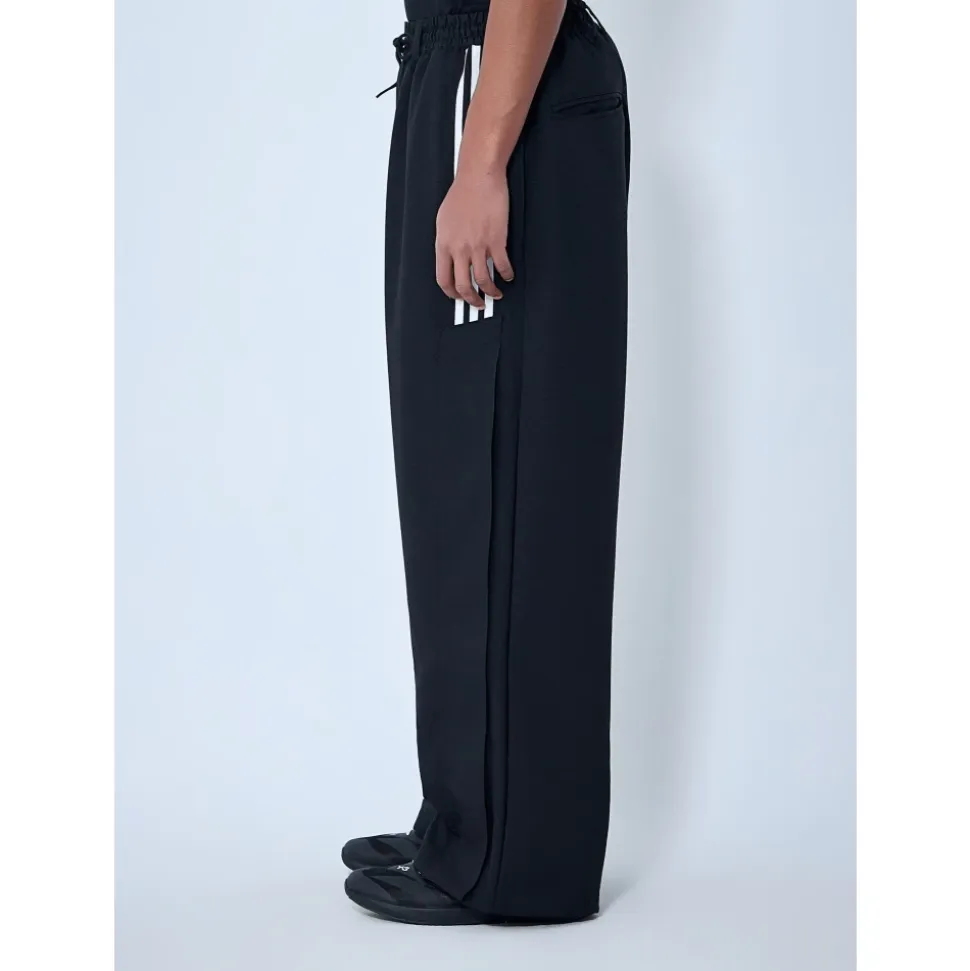 Drawstring Wide-Leg Pants