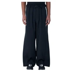 Drawstring Wide-Leg Pants