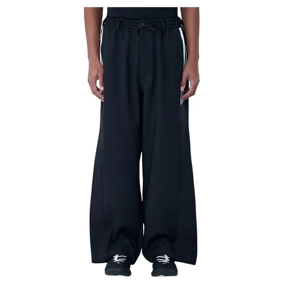 Drawstring Wide-Leg Pants