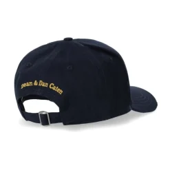 DSQUARED2 BLUE LOGO BASEBALL CAP