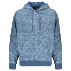 D-Um-Rib Track Denim Hoodie
