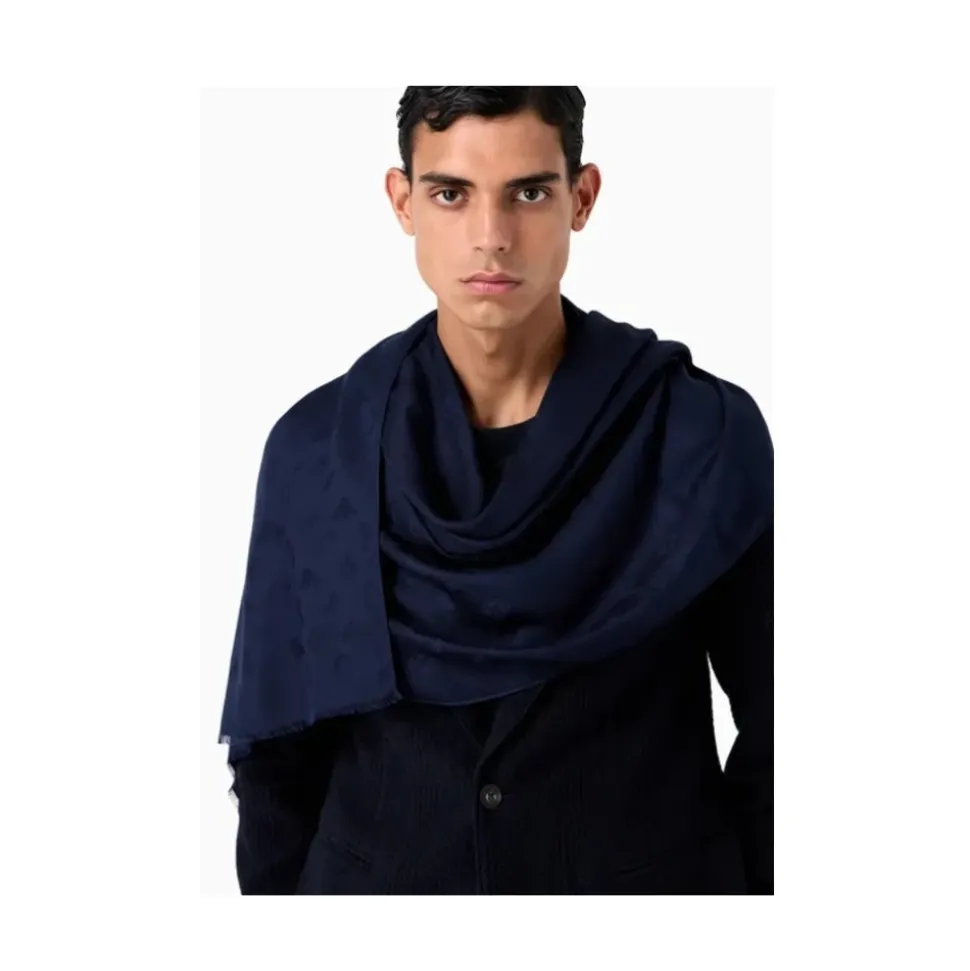 Eagle Jacquard Modal Viscose Scarf