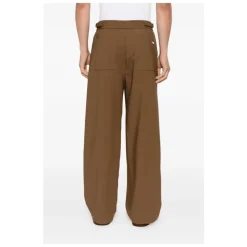 Elasticated Wool Trousers