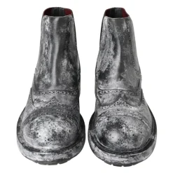Elegant Black Faded Chelsea Ankle Boots