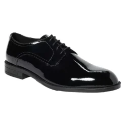 Elegant Black Leather Derby Shoes
