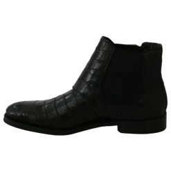 Elegant Derby Brogue Boots in Exotic Leather