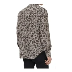 Elegant Floral Long Sleeve Shirt