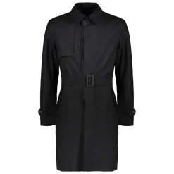 Elegant Trench Coat with Adjustable Belt