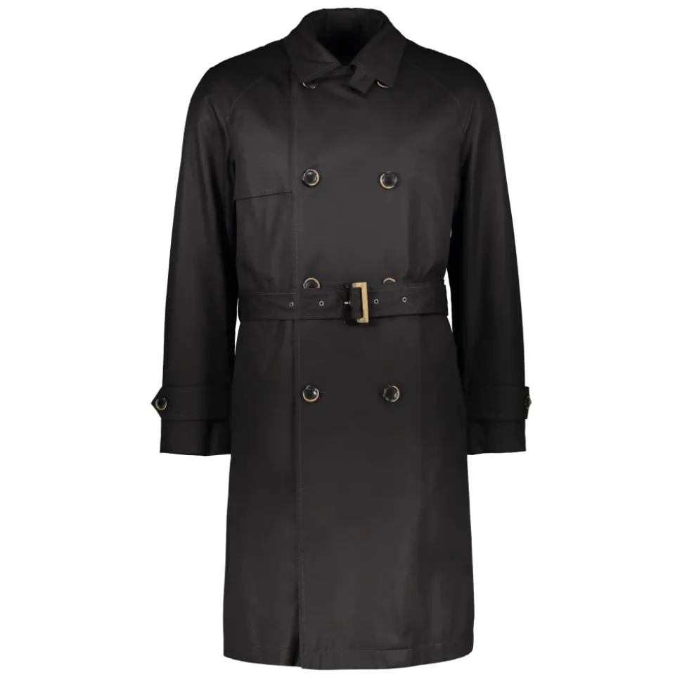 Elegant Trench Coat with Adjustable Belt