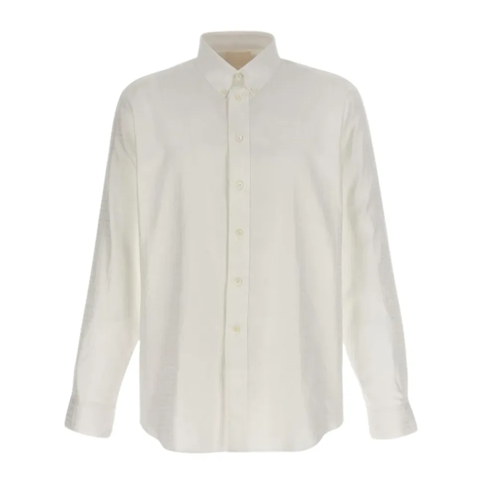 Elegant Yellow Cream Dress Shirt
