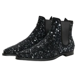 Embellished Chelsea Ankle Boots