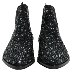 Embellished Chelsea Ankle Boots