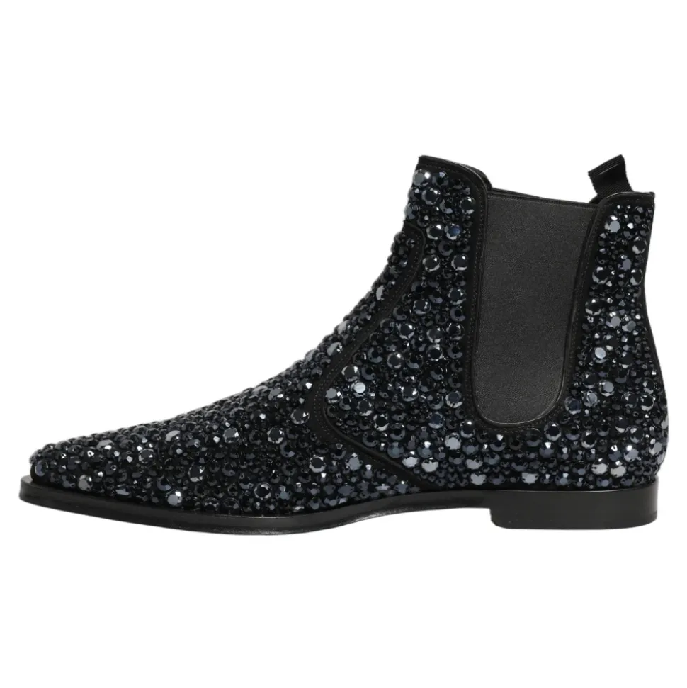 Embellished Chelsea Ankle Boots