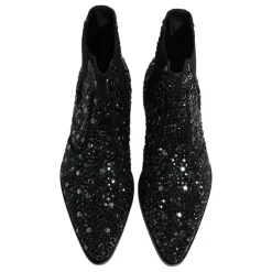 Embellished Chelsea Ankle Boots