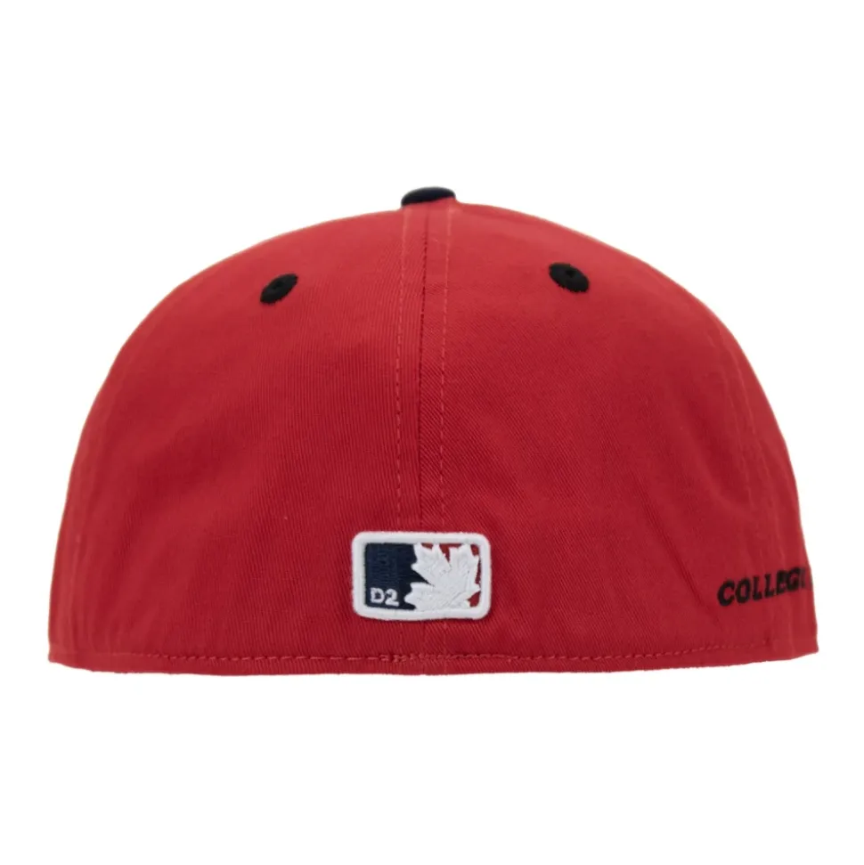Embroidered Baseball Cap with Silicone Detail