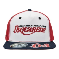 Embroidered Baseball Cap with Silicone Detail