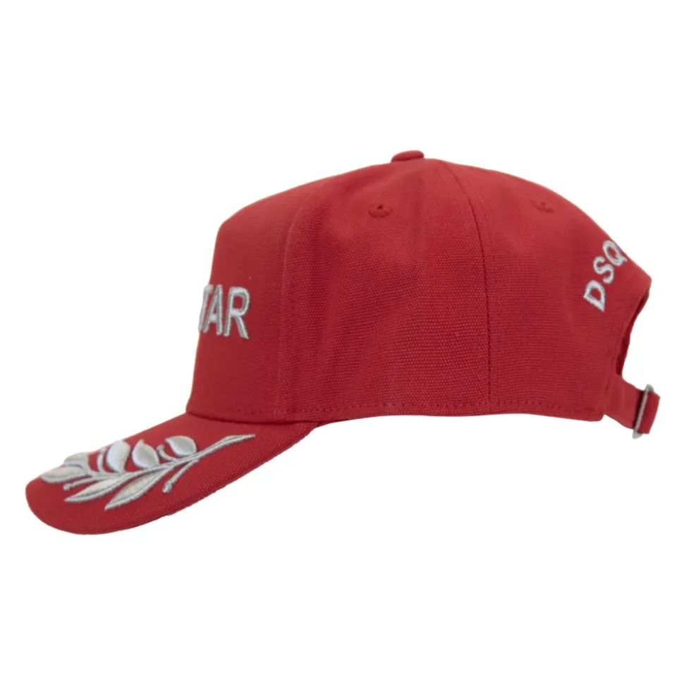 Embroidered Baseball Cap with Buckle