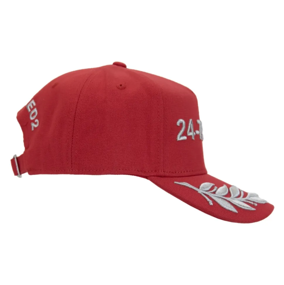 Embroidered Baseball Cap with Buckle