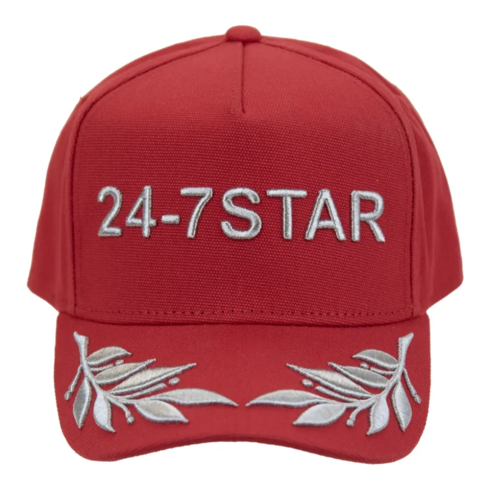 Embroidered Baseball Cap with Buckle