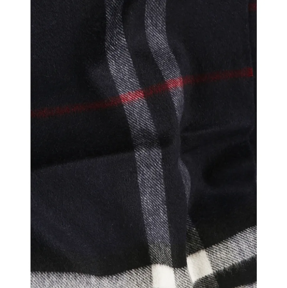 Embroidered Cashmere Scarf