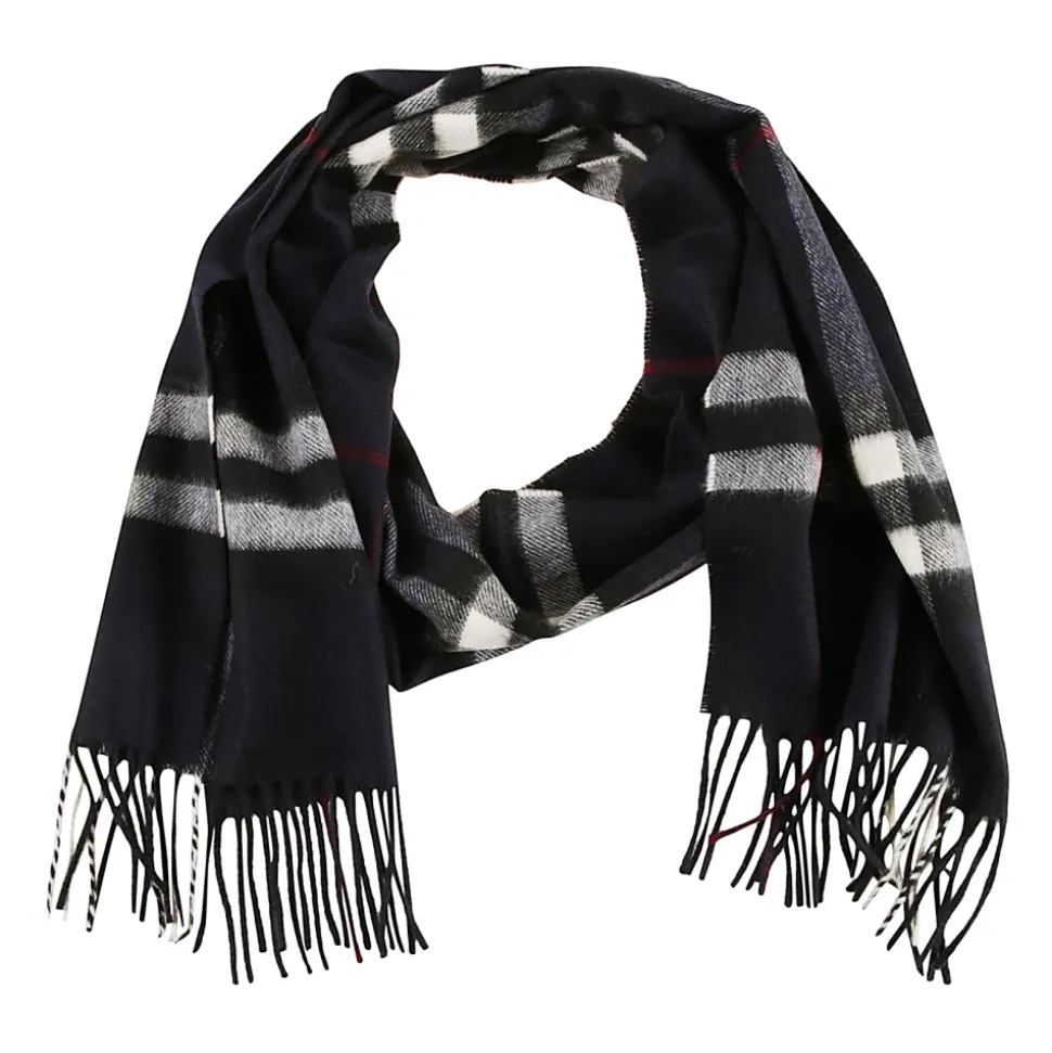 Embroidered Cashmere Scarf