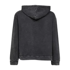 Embroidered Cotton Hoodie